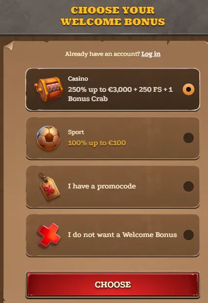 login clubhouse casino online 